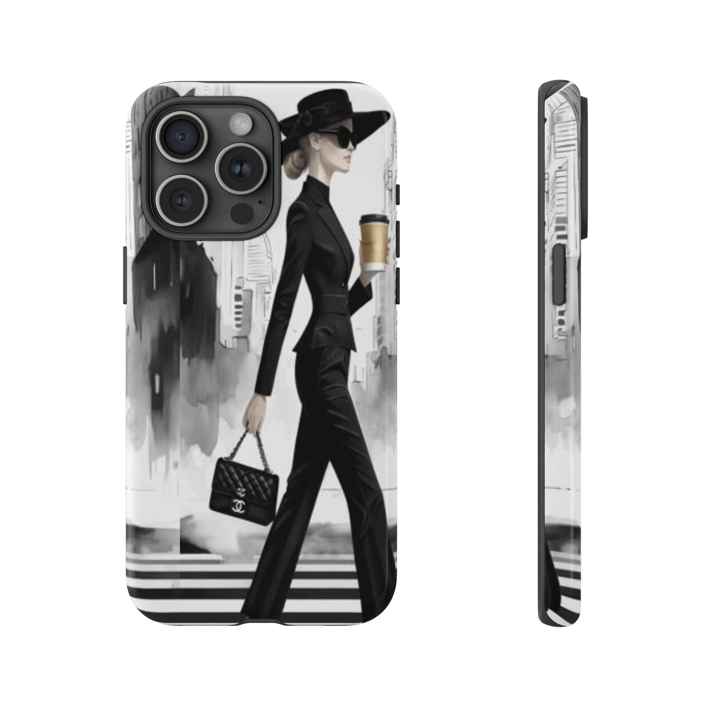 "Chic City Stroll" Mobile Phone Case