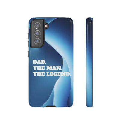 "Dad.  The Man.  The Legend" Mobile Phone Case (red)