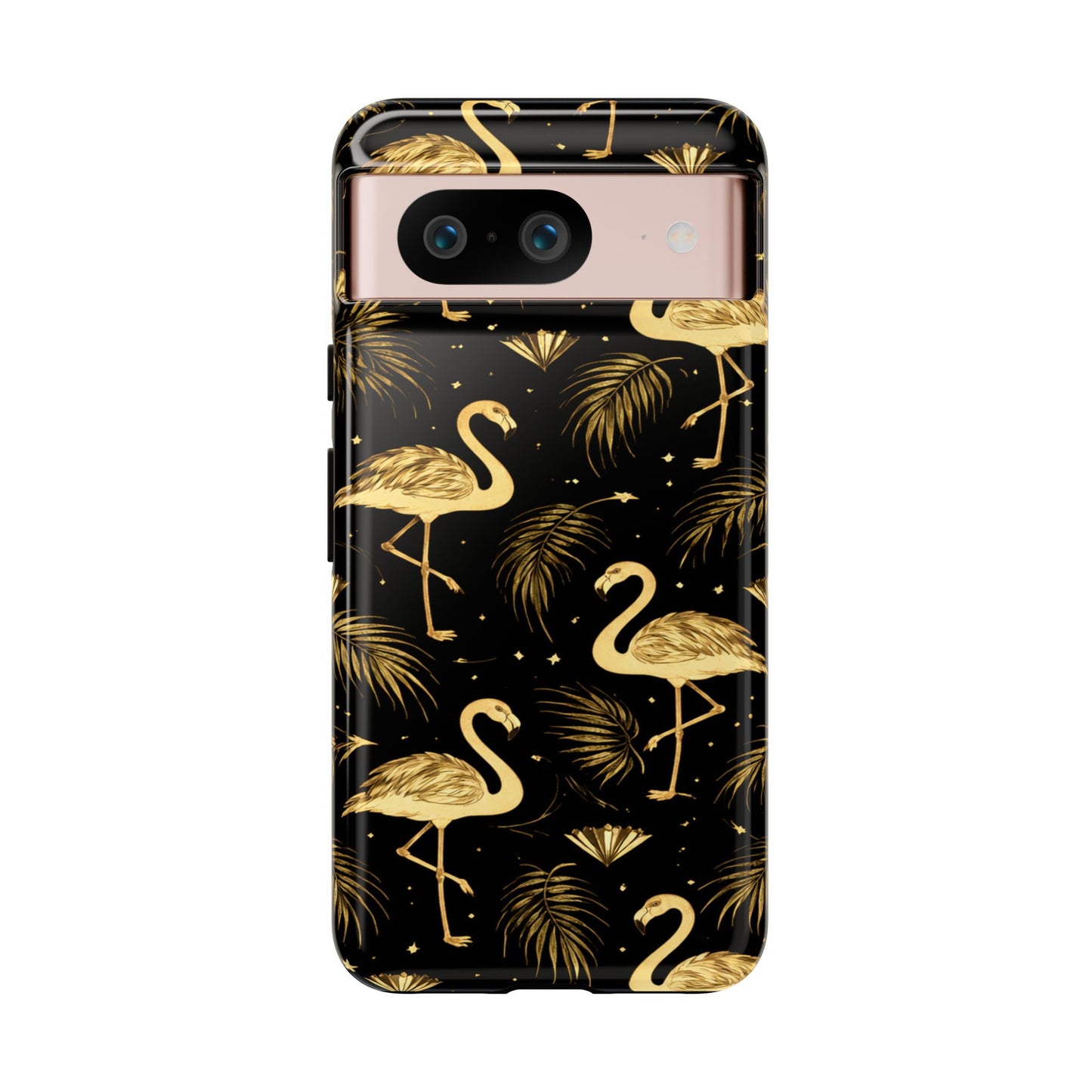 "Gold Flamingo" Mobile Phone Case