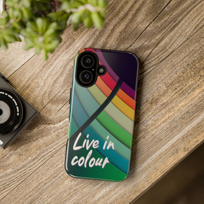 "Live in Colour" Mobile Phone Case