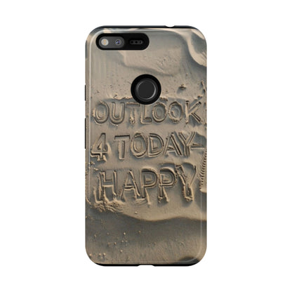 "Life is Short.  Be Happy" Mobile Phone Case