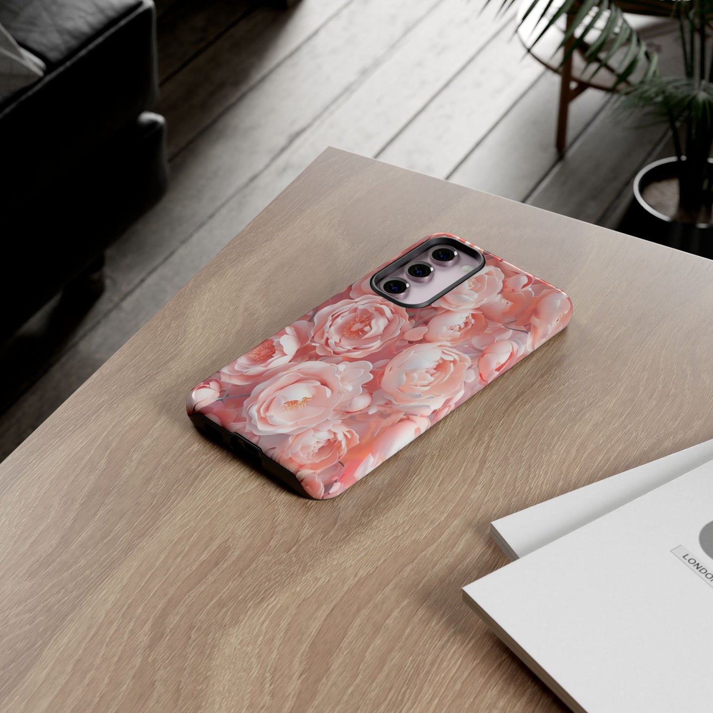 "Pink Peonies" Mobile Phone Case