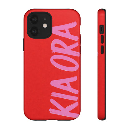 "Kia Ora Glow" Mobile Phone Case