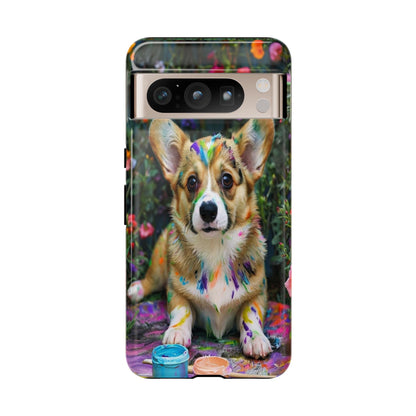 "Paint It Corgi" Mobile Phone Case