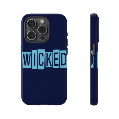 "Wicked" Mobile Phone Case (blue)