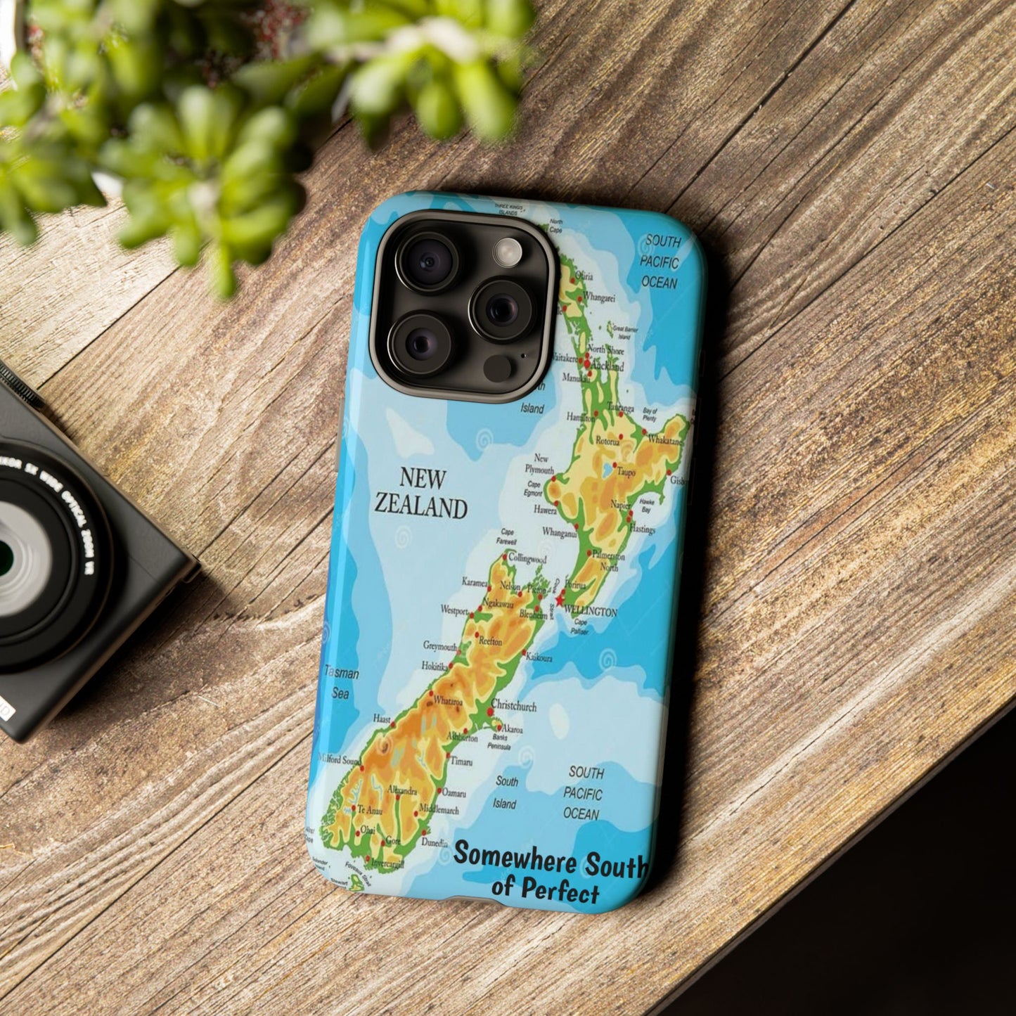 "Somewhere South of Perfect" Mobile Phone Case