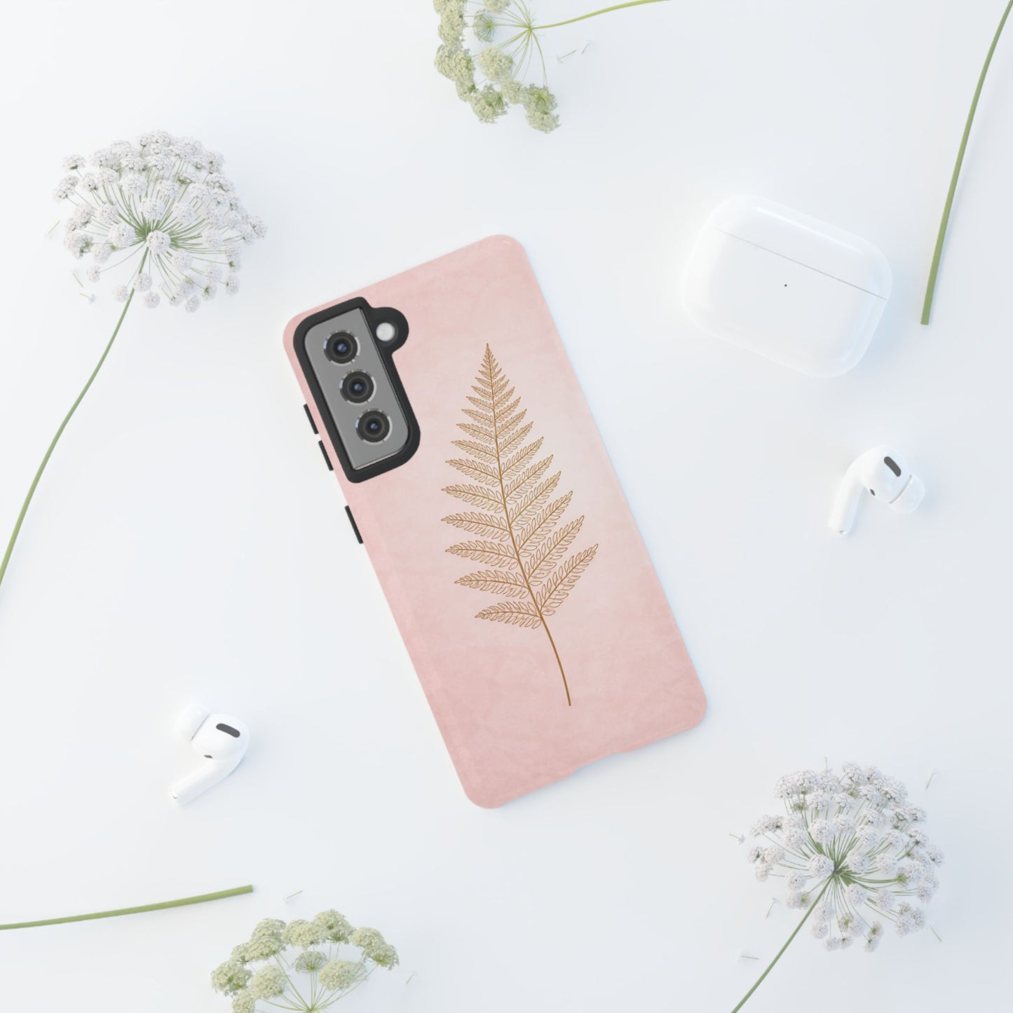 "Blush Fern" Mobile Phone Case