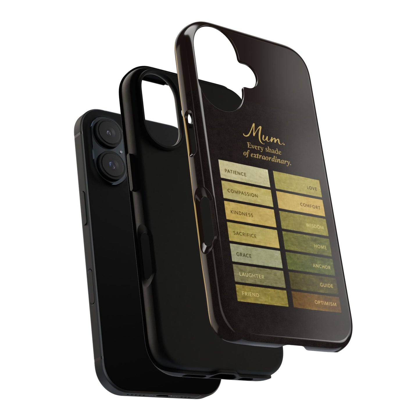 "Every Shade of Extraordinary" Mobile Phone Case (green)