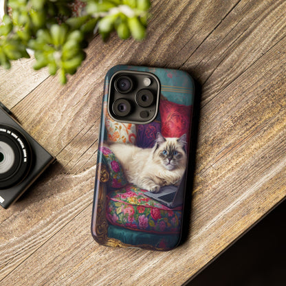 "Purr-sian Productivity" Mobile Phone Case