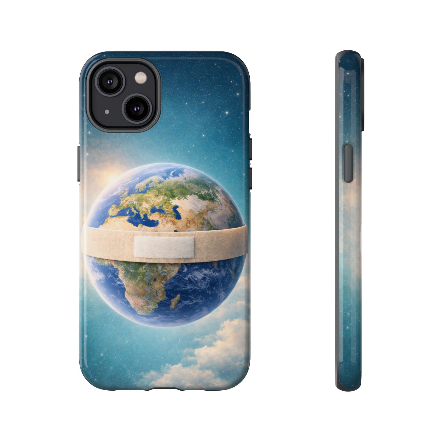 Earth Band Tough Case — Protective Planet Phone Case with Global Design