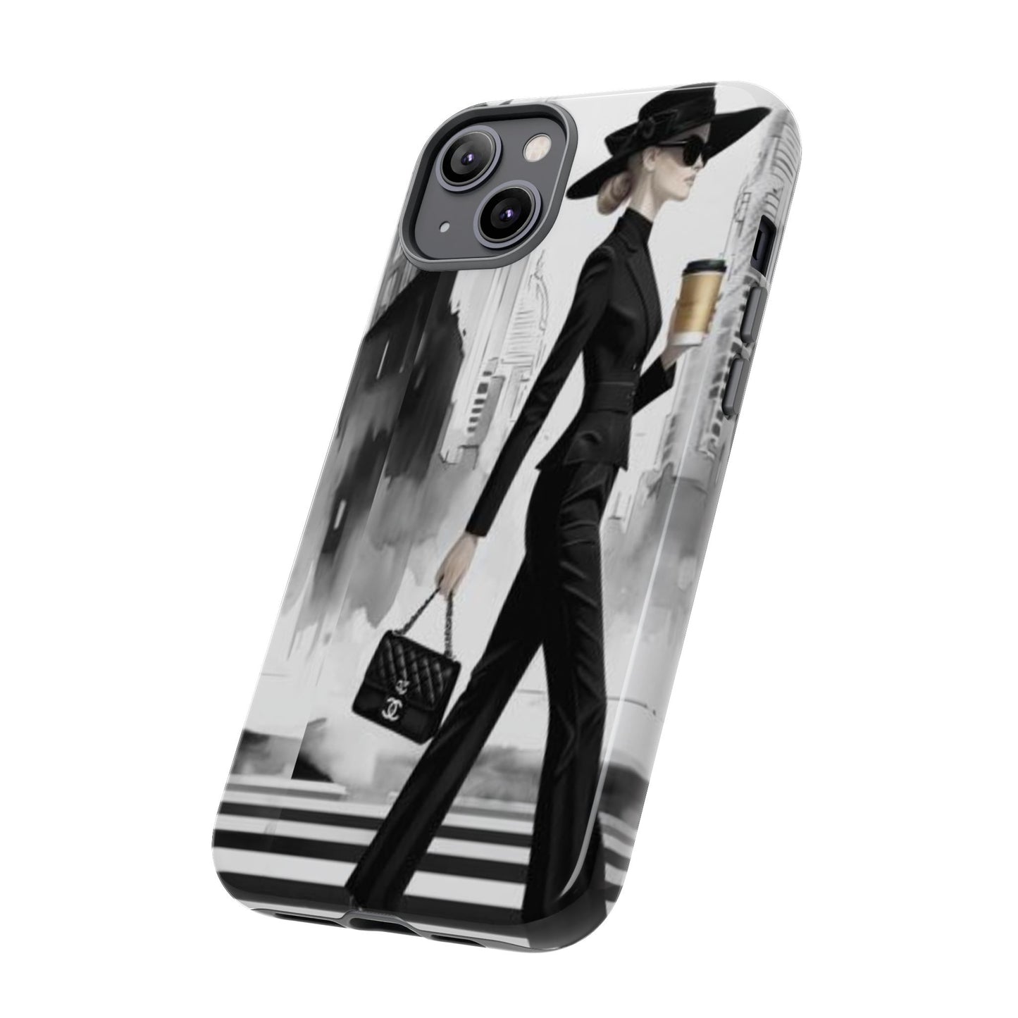 "Chic City Stroll" Mobile Phone Case