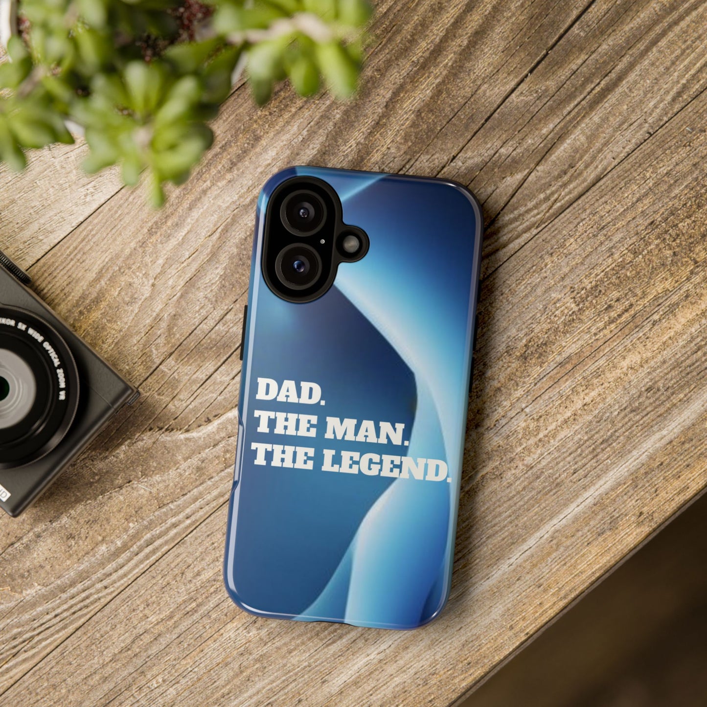 "Dad.  The Man.  The Legend" Mobile Phone Case (blue)