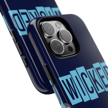 "Wicked" Mobile Phone Case (blue)