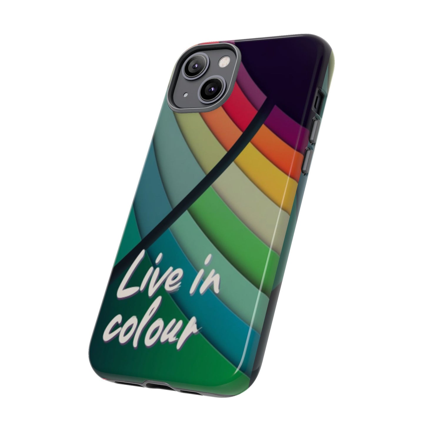 "Live in Colour" Mobile Phone Case