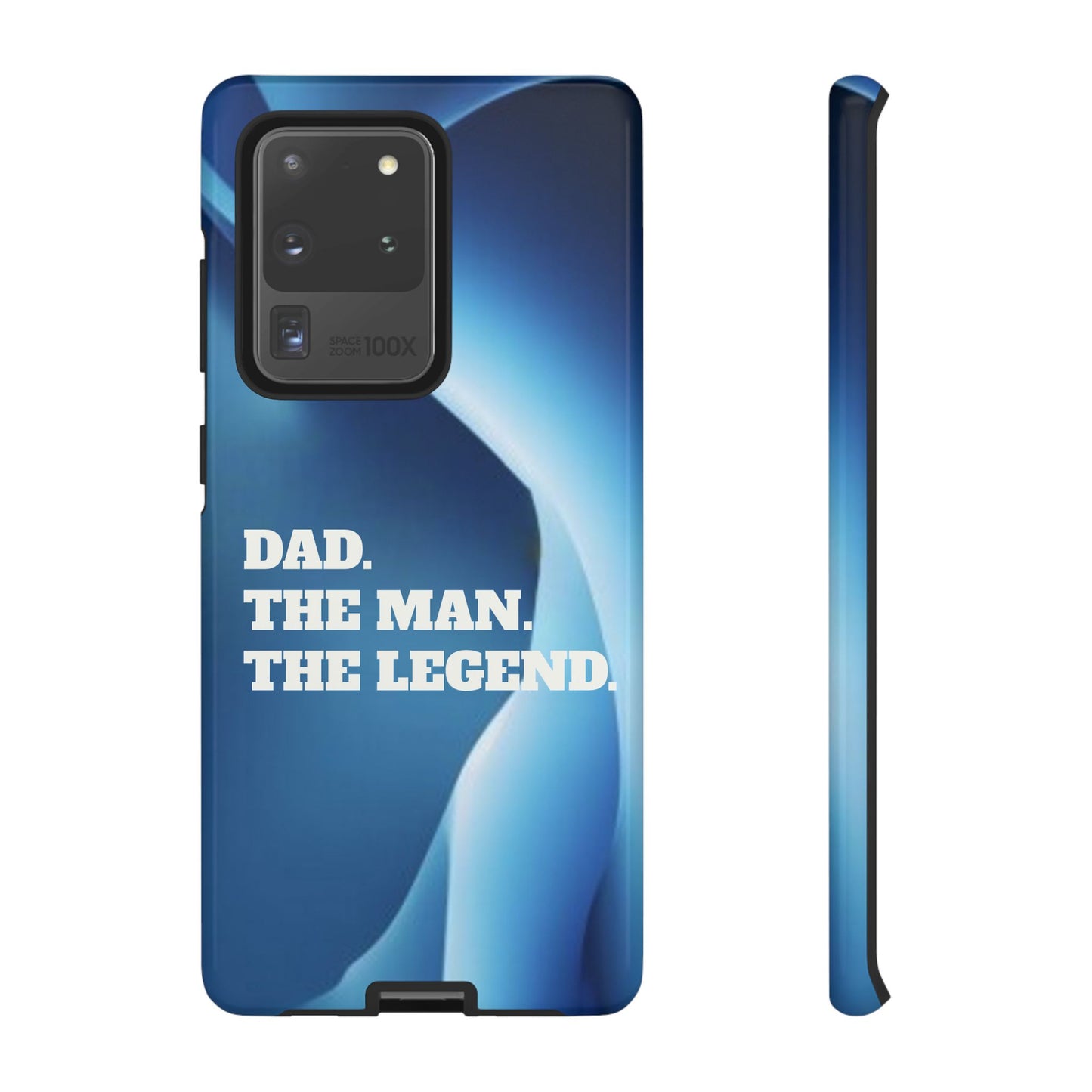 "Dad.  The Man.  The Legend" Mobile Phone Case (blue)