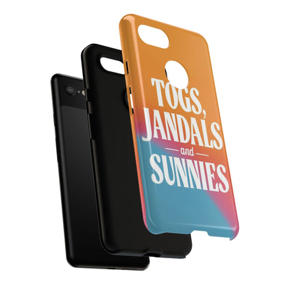 "Togs, Jandals and Sunnies" Mobile Phone Case