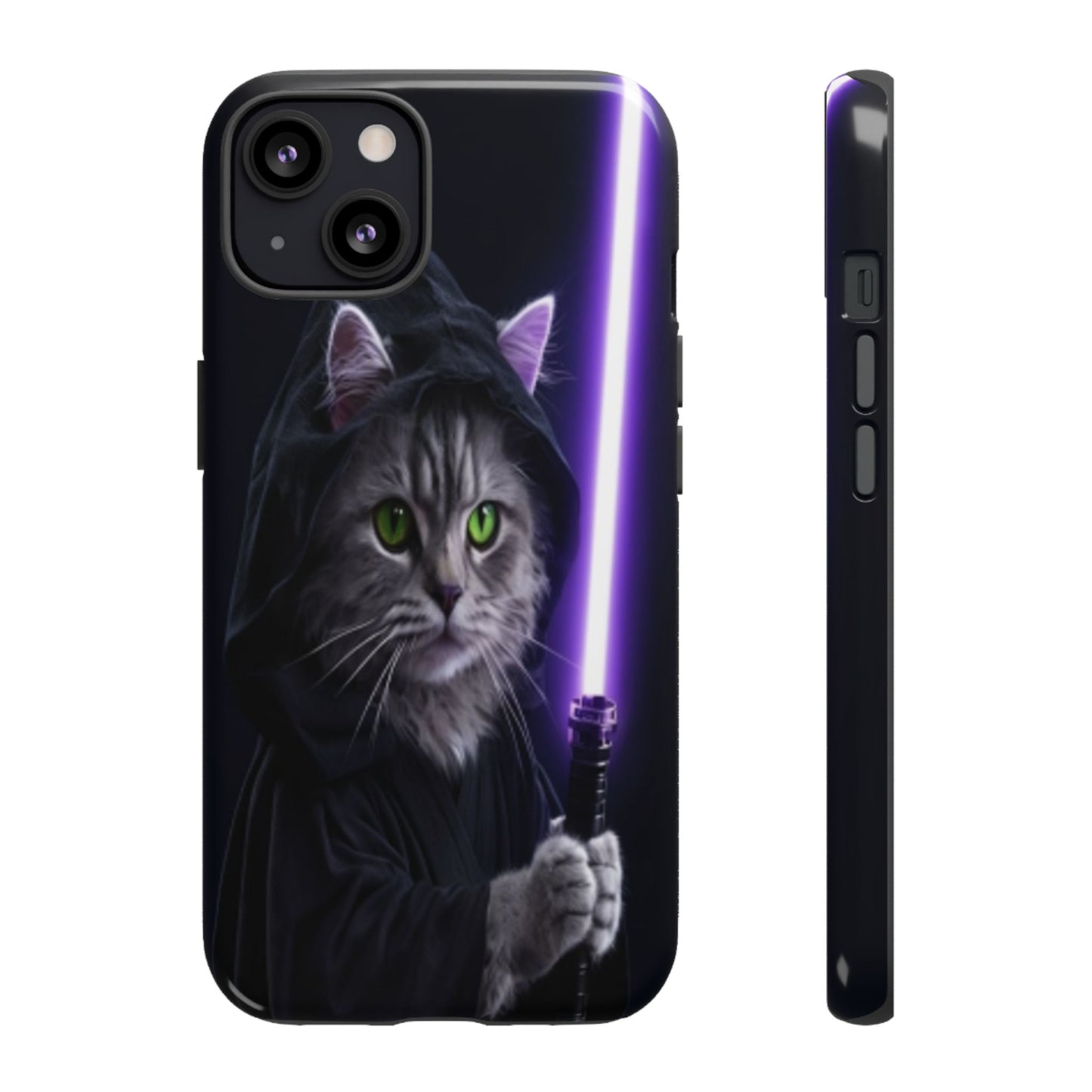 "Jedi Whisker" Mobile Phone Case (purple)