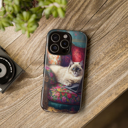 "Purr-sian Productivity" Mobile Phone Case