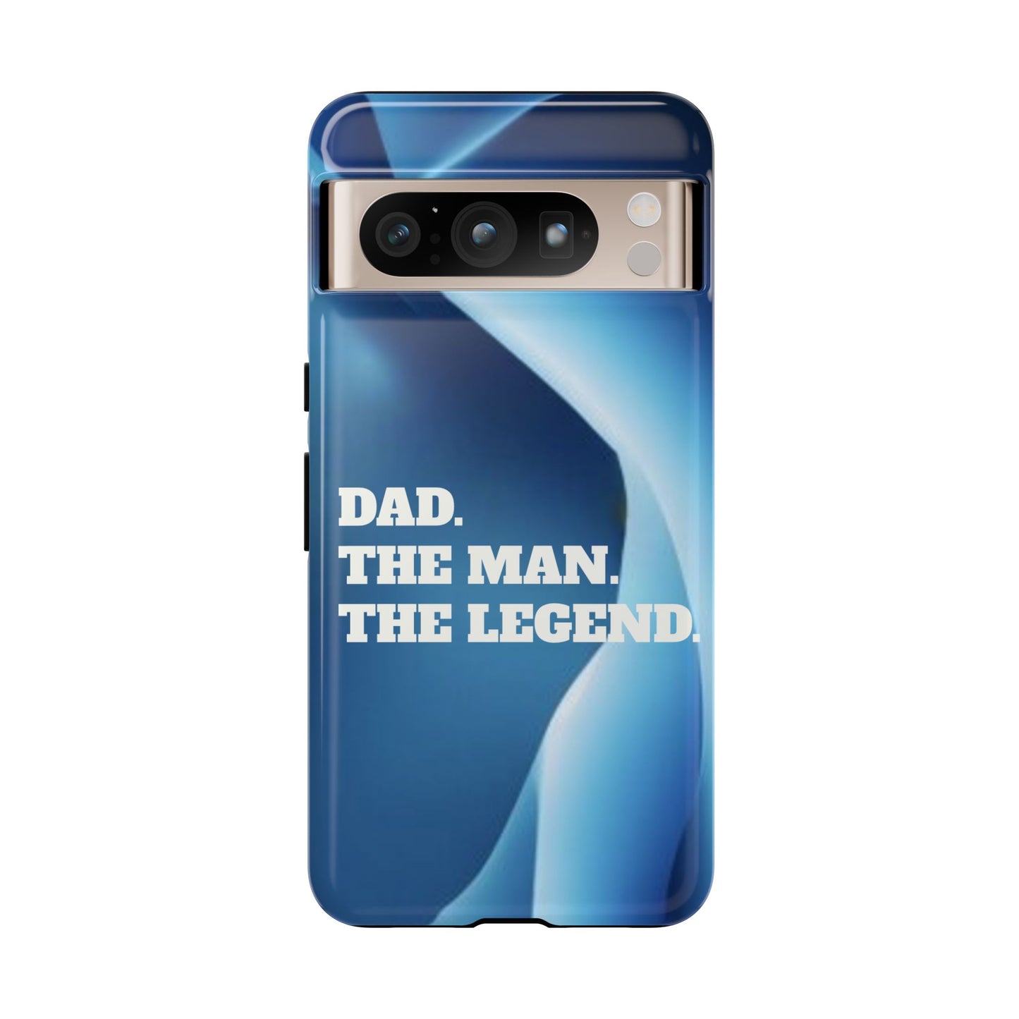 "Dad.  The Man.  The Legend" Mobile Phone Case (blue)