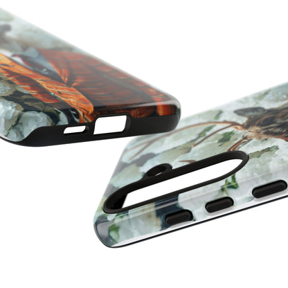"The Stag" Mobile Phone Case (orange)