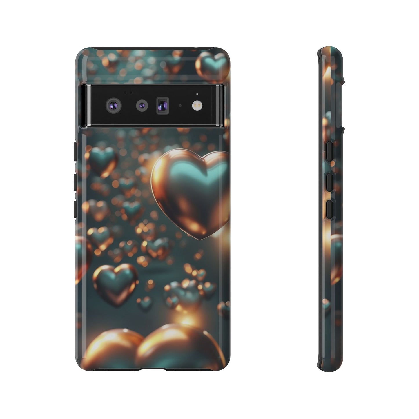 "Hearts on Repeat" Mobile Phone Case