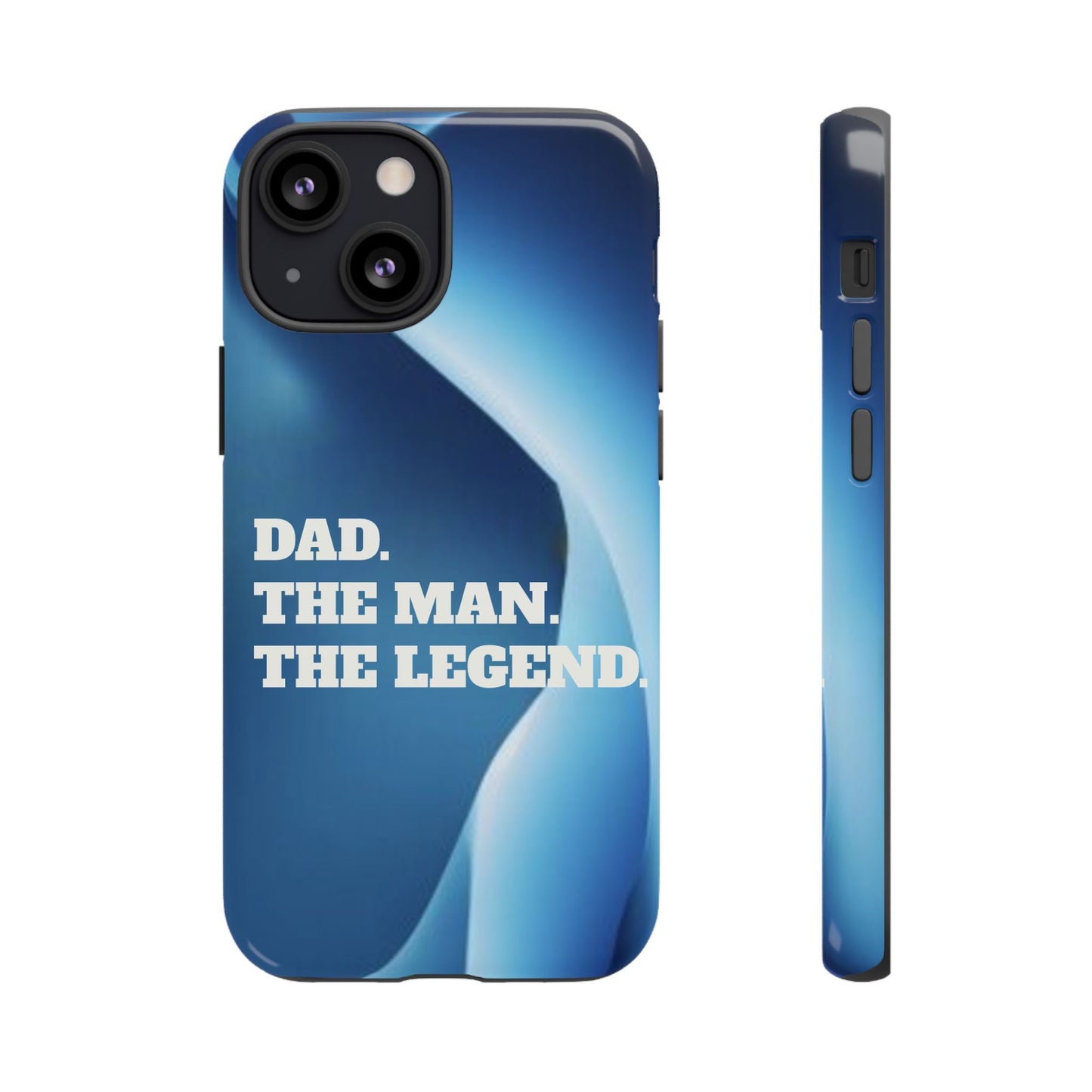 "Dad.  The Man.  The Legend" Mobile Phone Case (blue)