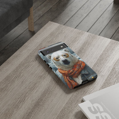 "Urban Zen Polar Bear" Mobile Phone Case
