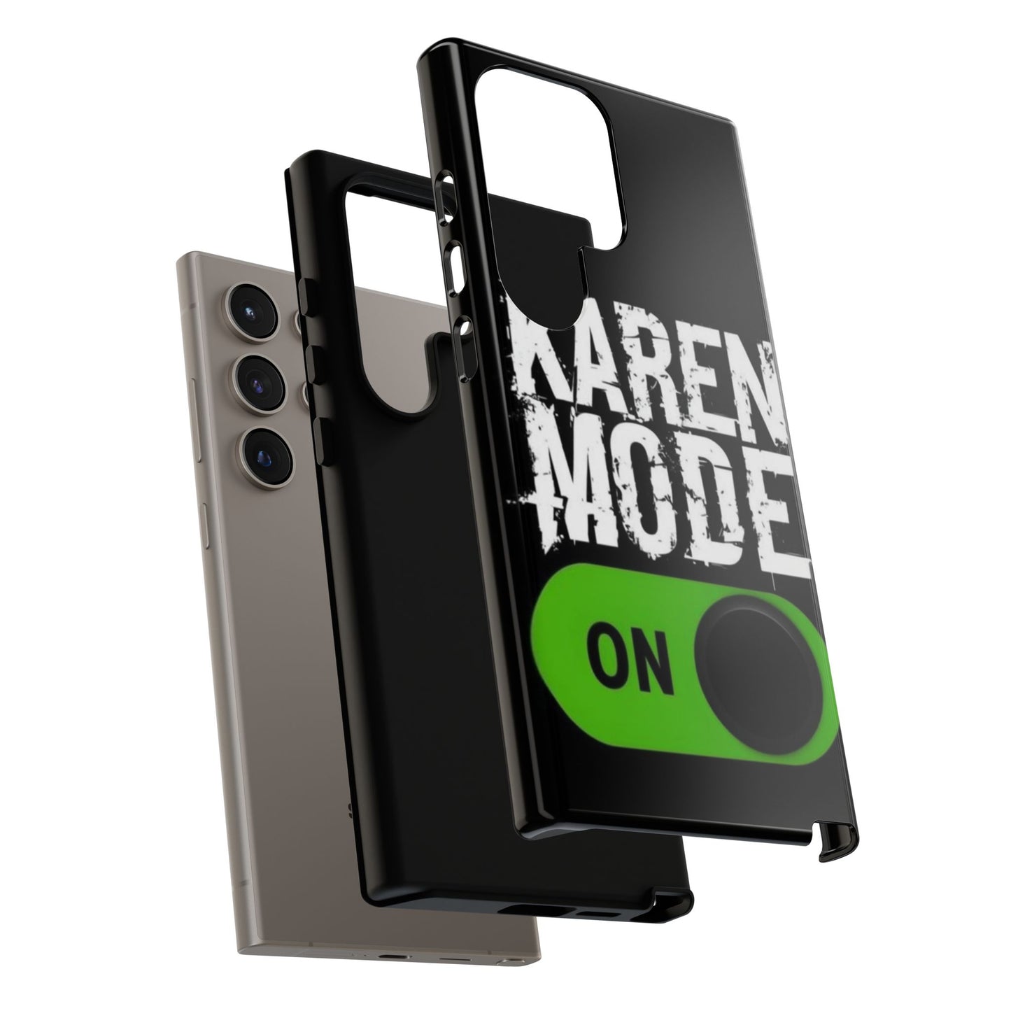 "Karen Mode On" Mobile Phone Case (green)