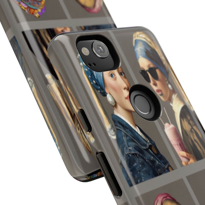"Girls with Pearls" Mobile Phone Case