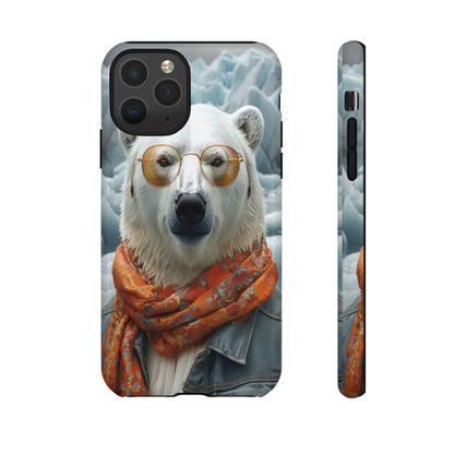 "Urban Zen Polar Bear" Mobile Phone Case