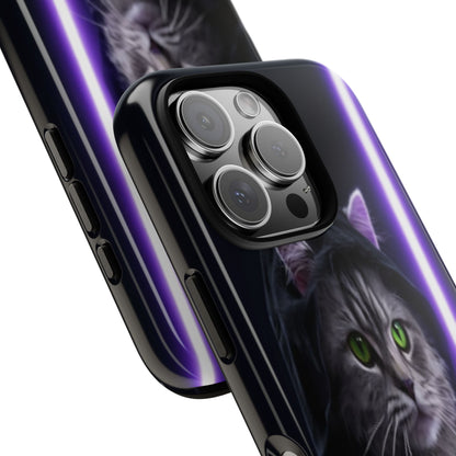 "Jedi Whisker" Mobile Phone Case (purple)