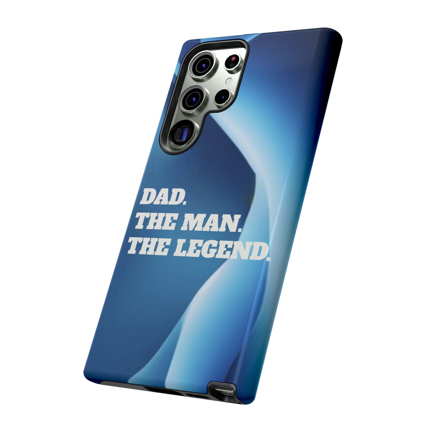 "Dad.  The Man.  The Legend" Mobile Phone Case (blue)