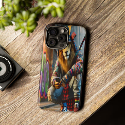 "King of the Concrete Jungle" Mobile Phone Case