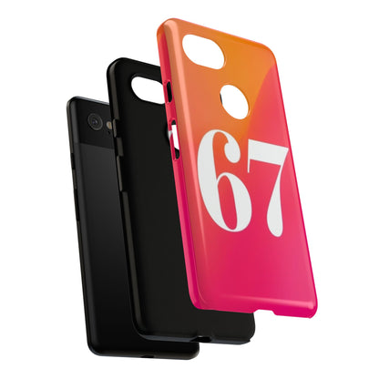 "67" Mobile Phone Case