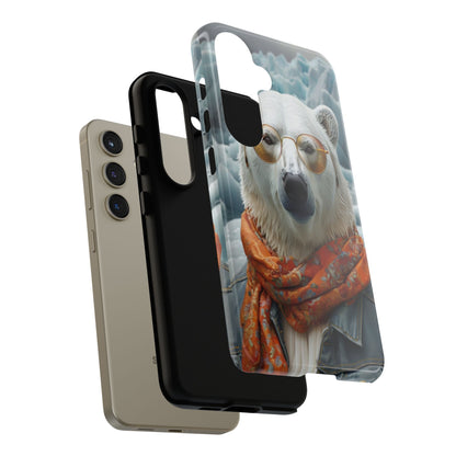 "Urban Zen Polar Bear" Mobile Phone Case