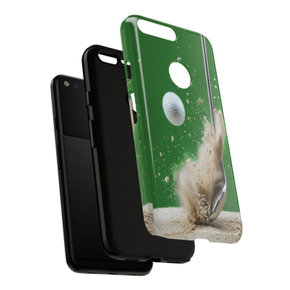 "Bunker Shot" Mobile Phone Case (light green)