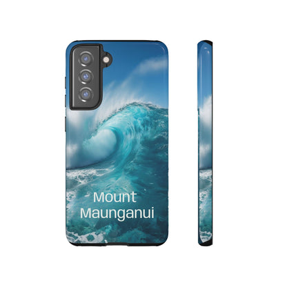 "Mount Maunganui" Mobile Phone Case (green)