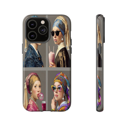 "Girls with Pearls" Mobile Phone Case