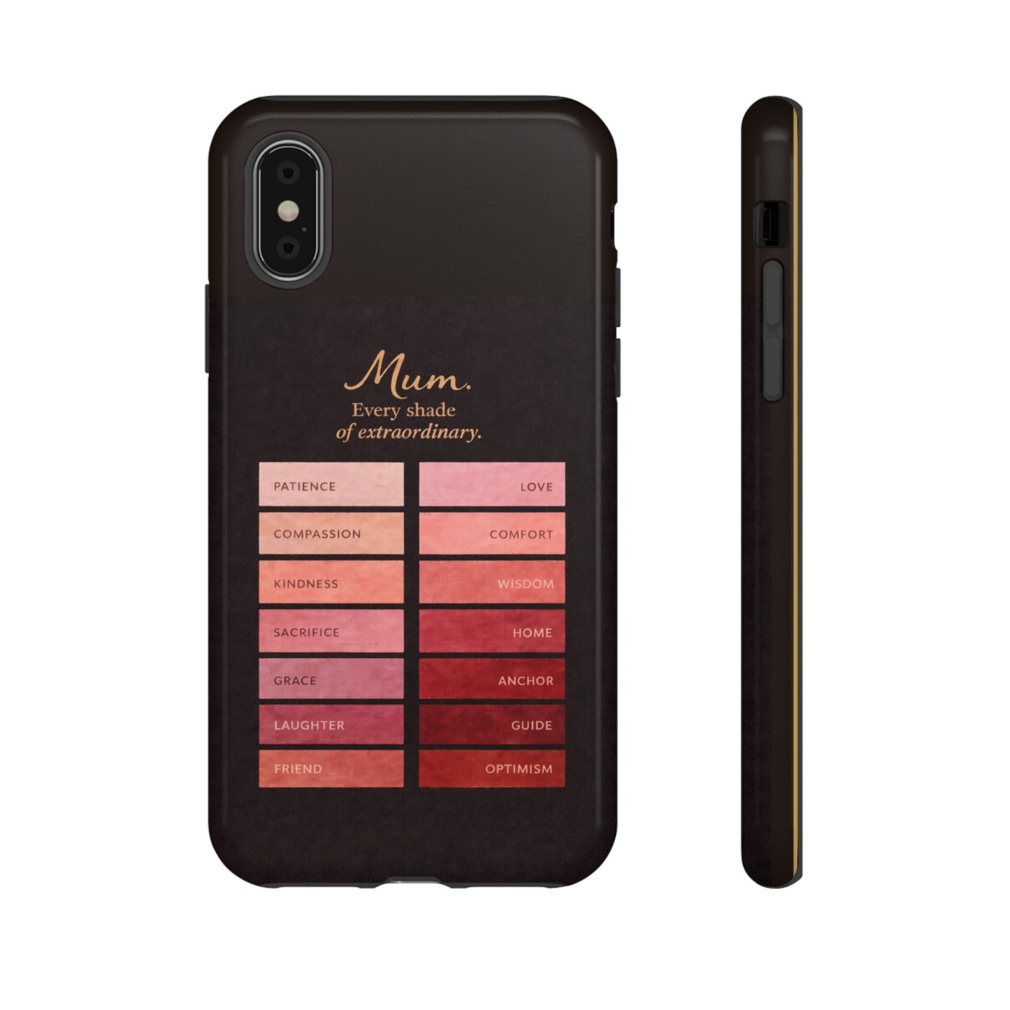 "Every Shade of Extraordinary" Mobile Phone Case (blush)