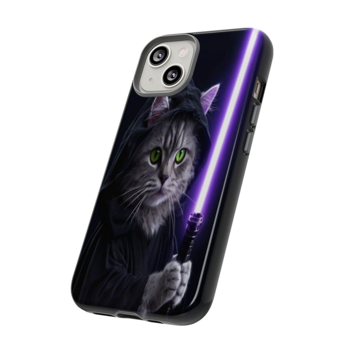 "Jedi Whisker" Mobile Phone Case (purple)