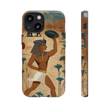 "Tutankhaman Takes the Pass" Mobile Phone Case