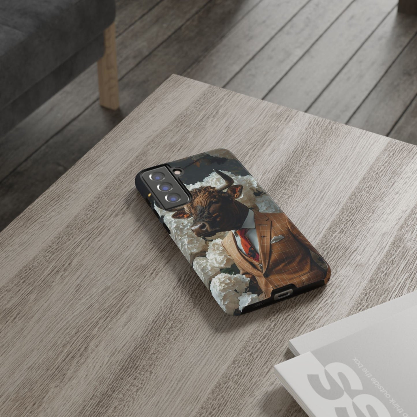 "The Genteel Bull" Mobile Phone Case