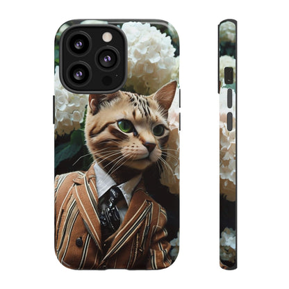 "The Feline Aristocrat" Mobile Phone Case