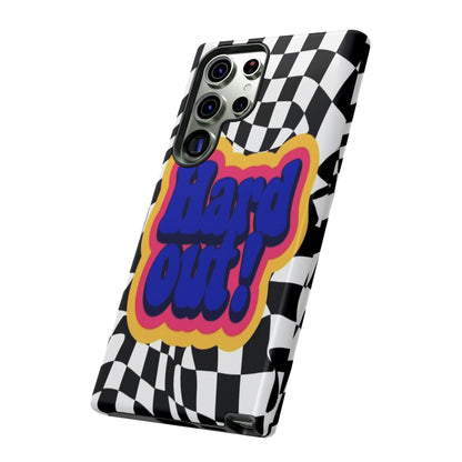 "Hard Out" Mobile Phone Case (blue)