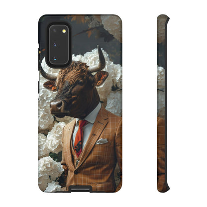 "The Genteel Bull" Mobile Phone Case