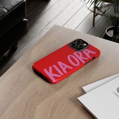 "Kia Ora Glow" Mobile Phone Case