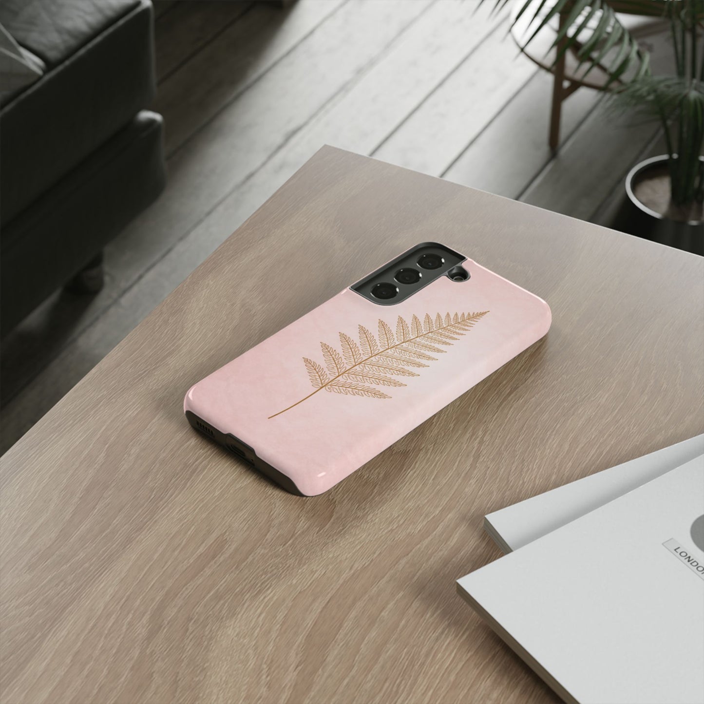"Blush Fern" Mobile Phone Case