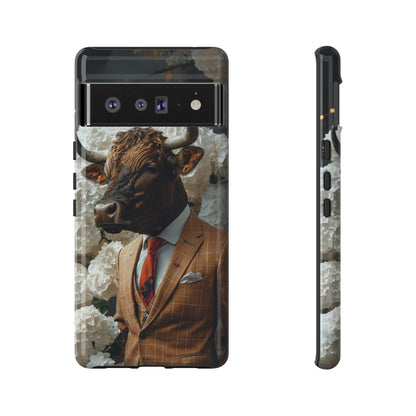 "The Genteel Bull" Mobile Phone Case