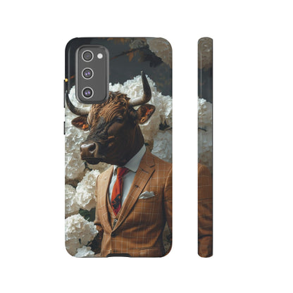 "The Genteel Bull" Mobile Phone Case
