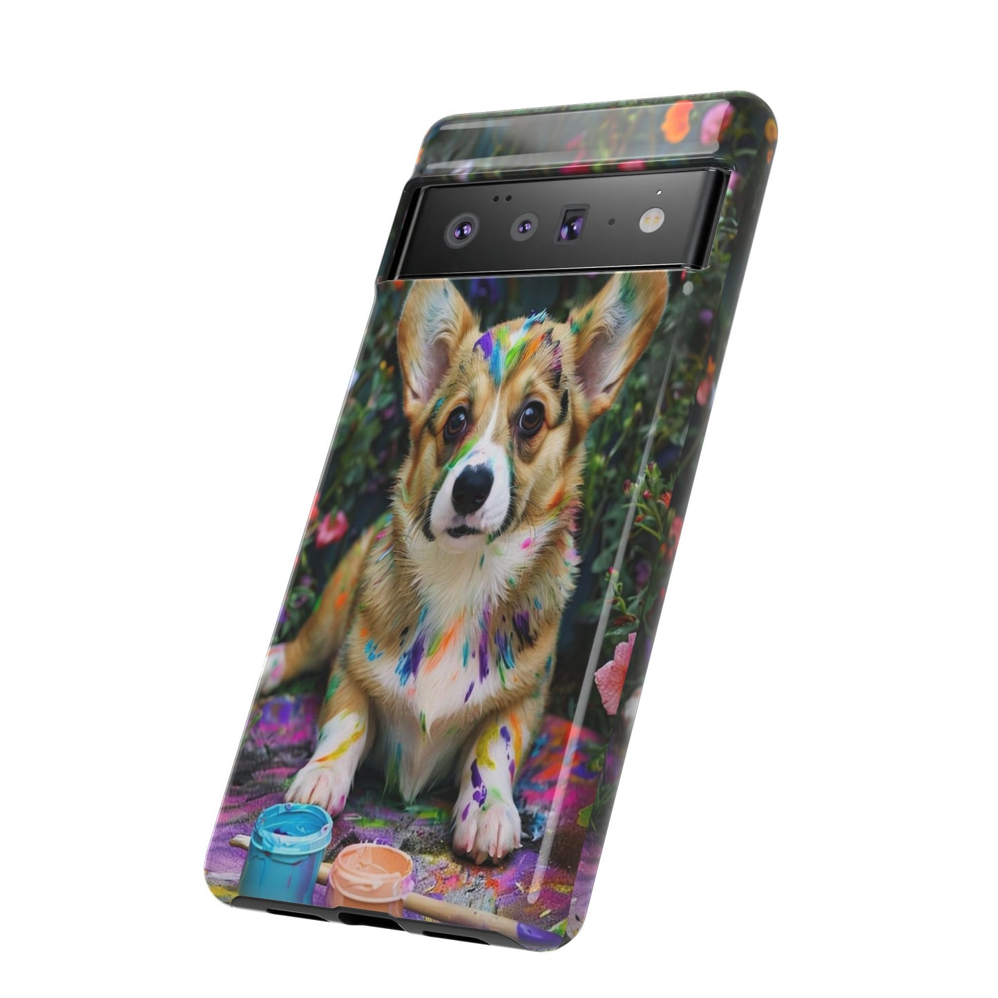 "Paint It Corgi" Mobile Phone Case